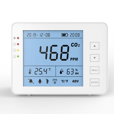 अच्छी कीमत रिचार्जेबल इनडोर CO2 मीटर NDIR गैर-विसारक इन्फ्रारेड सेंसर ऑनलाइन