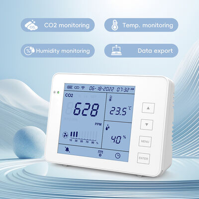 अच्छी कीमत रिचार्जेबल CO2 डिटेक्टर ️ सटीक वायु निगरानी के लिए इंडोर NDIR सेंसर ऑनलाइन