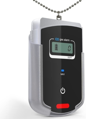 ऑटोमोबाइल पोर्टेबल कार्बन मोनोऑक्साइड अलार्म सीओ मॉनिटर 50ppm सदमे प्रतिरोधी