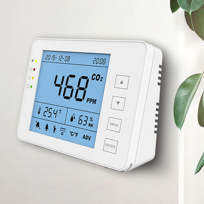 Good price HVAC NDIR इनडोर CO2 Tvoc वायु गुणवत्ता मॉनिटर मीटर एलसीडी डिस्प्ले ऑनलाइन