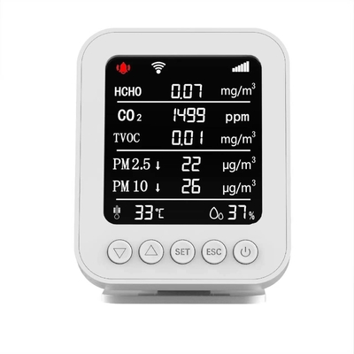 Good price OEM 85dB रीयल टाइम IAQ स्मार्ट एयर क्वालिटी मॉनिटर डिटेक्टर डेटा लॉगर के साथ ऑनलाइन